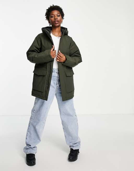 Carhartt WIP - Vail - Waterbestendige parka in kakigroen, 4 van 4