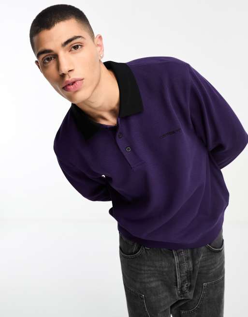 Carhartt WIP - Vance - Sweat style rugby - Bleu