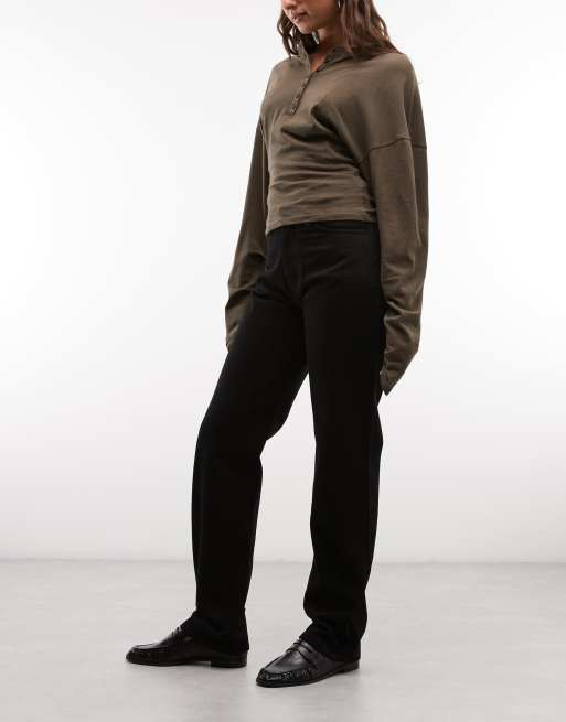 Carhartt WIP vaqueros rectos con lavado negro Noxon, 3 de 5