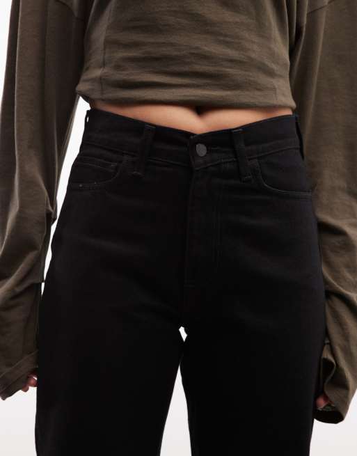 Carhartt WIP vaqueros rectos con lavado negro Noxon, 5 de 5