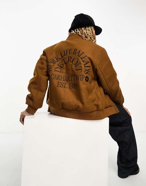 Carhartt wip hotsell baseball jacket