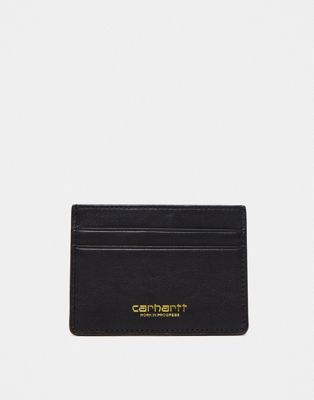 Carhartt WIP vegas card holder in black