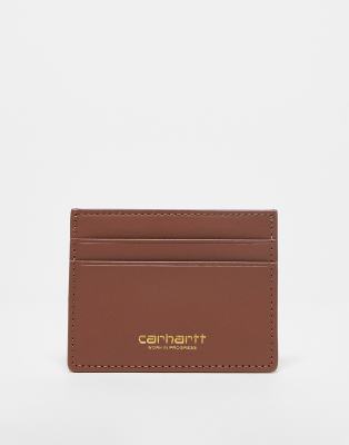 Carhartt WIP Carhartt WIP vegas cardholder in brown