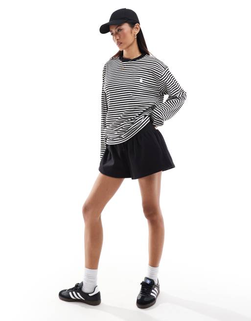 Carhartt WIP – Verner – Langärmliges, gestreiftes Shirt in Schwarz-Bunt, 3 von 4