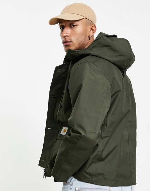 Carhartt WIP - Vernon - Giacca verde con fodera rimovibile, 3 di 4