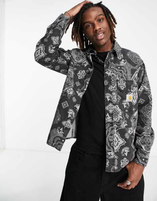 Chemise best sale carhartt noir