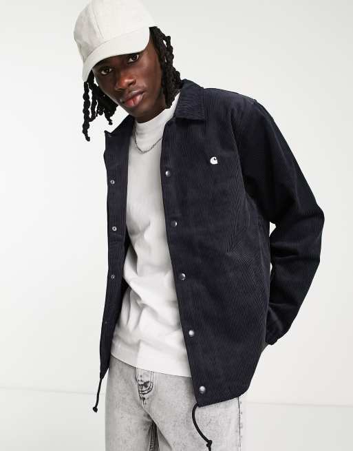 Carhartt WIP Veste d entra neur en velours c tel Marine