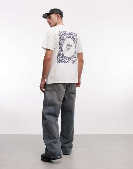 Carhartt WIP – Vestige – Vit t-shirt med tryck baktill, 2 av 5