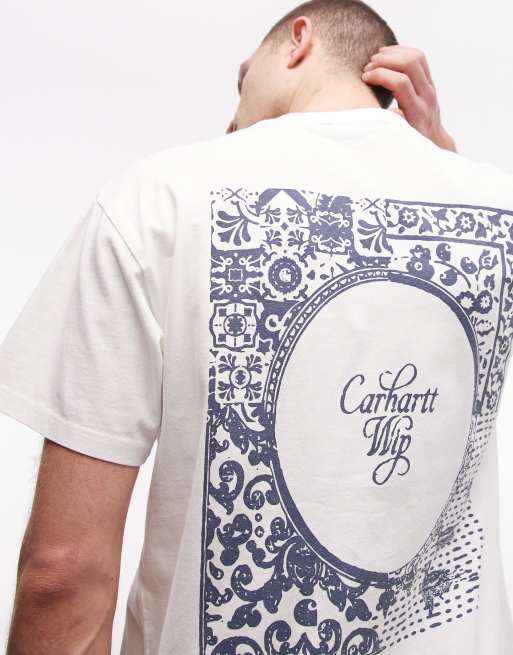 Carhartt WIP – Vestige – Vit t-shirt med tryck baktill, 5 av 5