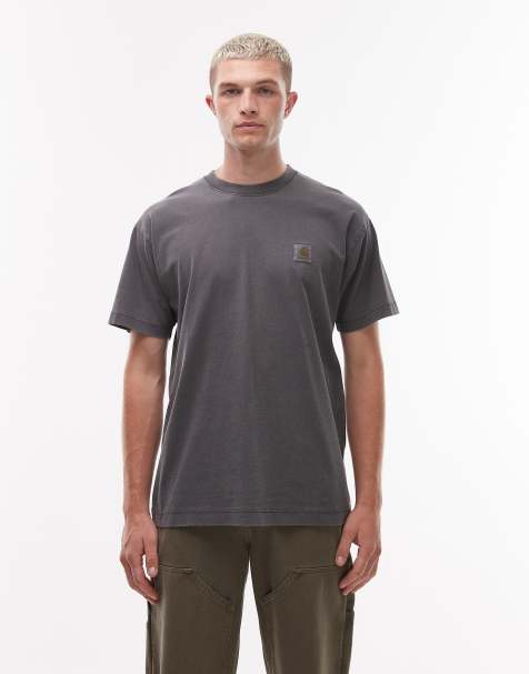 Carhartt WIP – Vista – Bleksvart, ledig t-shirt - view 1
