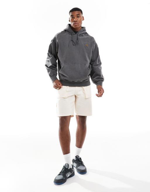 Carhartt WIP - Vista - Felpa con cappuccio grigia, 3 di 4