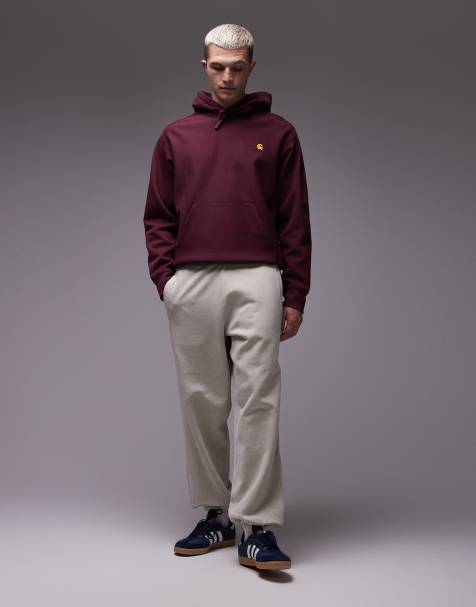 Carhartt WIP - Vista Grand - Baggy joggingbroek in beige - view 1