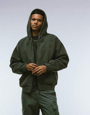 Carhartt WIP - Vista - Oversize-Kapuzenjacke in verwaschenem Schwarz