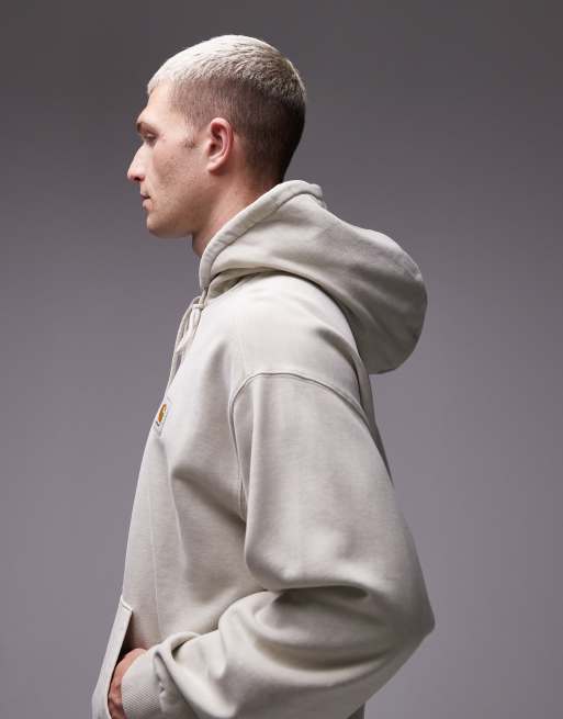 Carhartt WIP – Vista – Oversize-Kapuzenpullover in verwaschenem Beige, 4 von 5