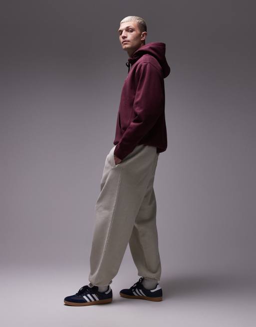 Carhartt WIP - Vista - Pantalon de jogging baggy oversize - Beige, 3 de 5