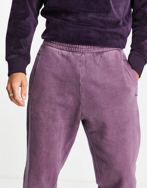 Carhartt WIP vista pigment dye oversize joggers in purple