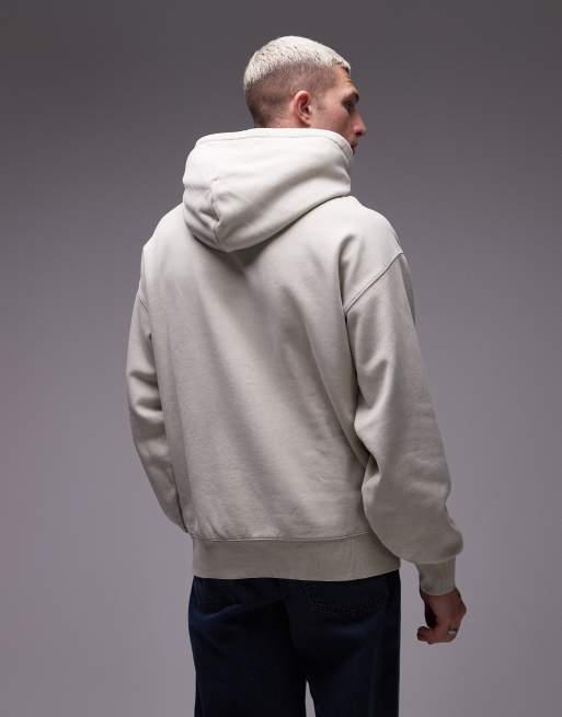 Carhartt WIP - Vista - Sweat à capuche oversize à enfiler - Beige délavé, 3 de 5