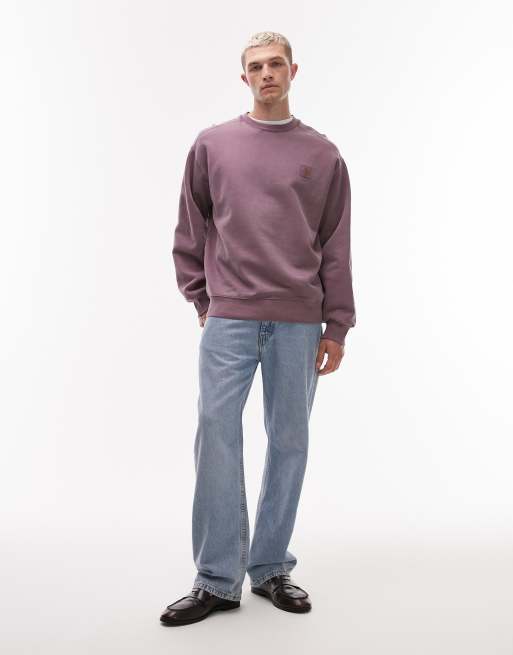 Carhartt WIP - Vista - Sweat - Violet délavé, 2 de 5