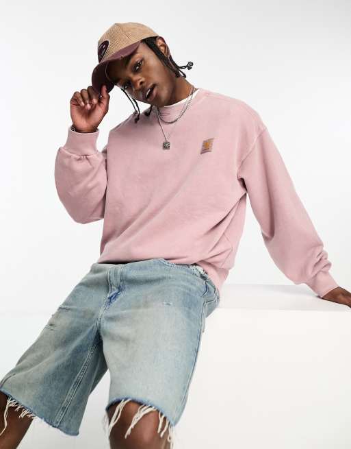 Carhartt hotsell sweatshirt pink