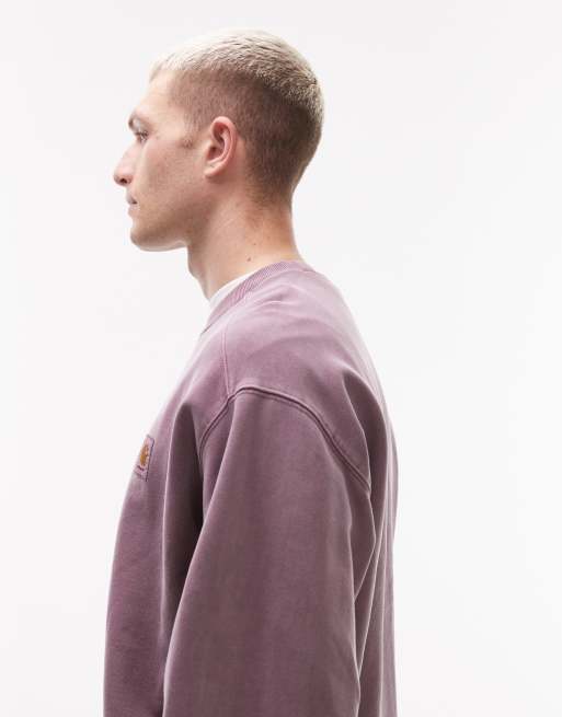 Carhartt WIP – Vista – Sweatshirt in verwaschenem Lila, 4 von 5