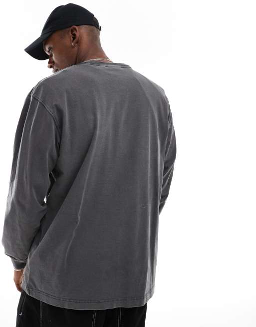 Carhartt WIP - Vista - T-shirt à manches longues - Gris, 3 de 4
