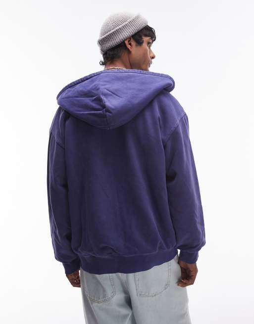 Carhartt WIP vista zip up jacket in purple | ASOS