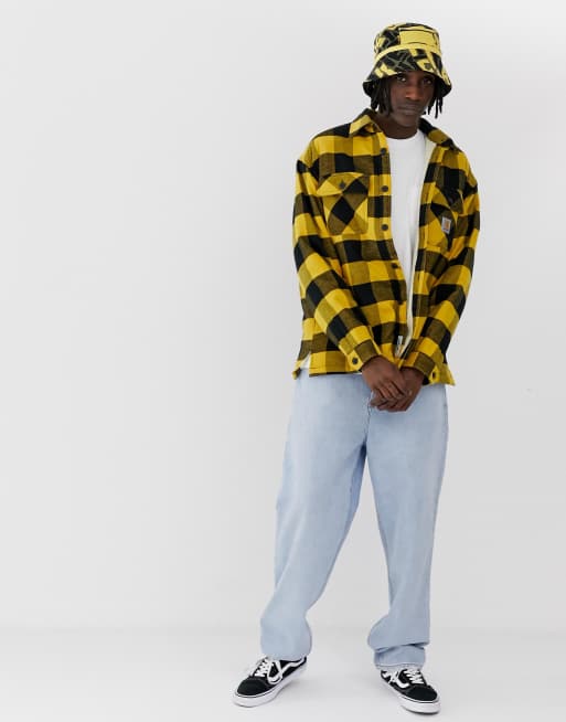 Carhartt WIP – Vit t-shirt med ficka, 4 av 4