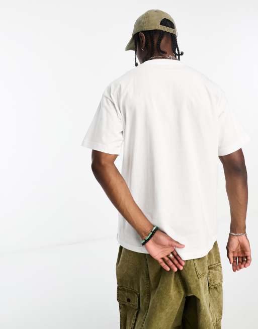 Carhartt WIP – Vit t-shirt med "I Heart Progress"-tryck, 2 av 4
