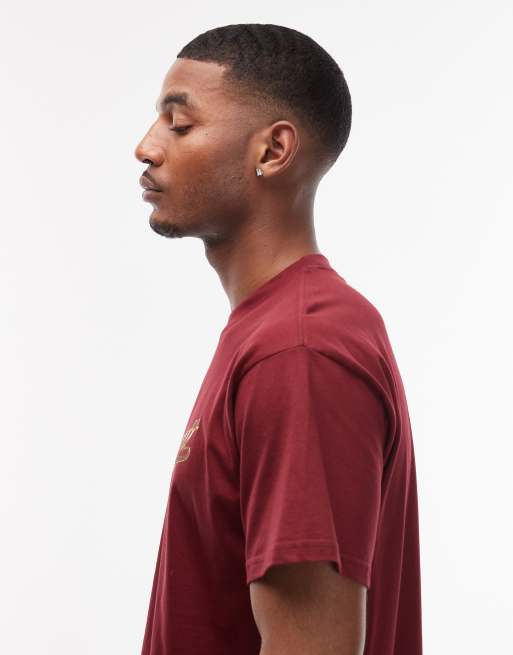 Carhartt WIP - Vroooom - Bordeaux T-shirt, 5 af 5