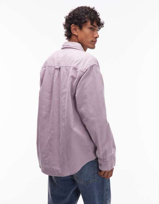 Carhartt WIP - Walter - Camicia giacca rosa con tasca, 3 di 5