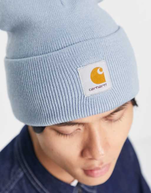 Carhartt beanie best sale light blue