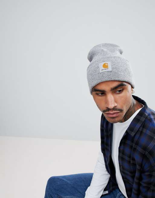 Light grey carhartt store beanie