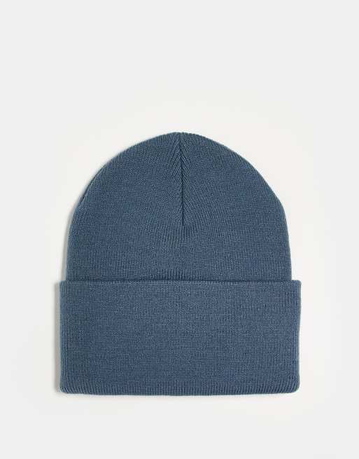 Carhartt WIP watch beanie in light blue, 3 of 3