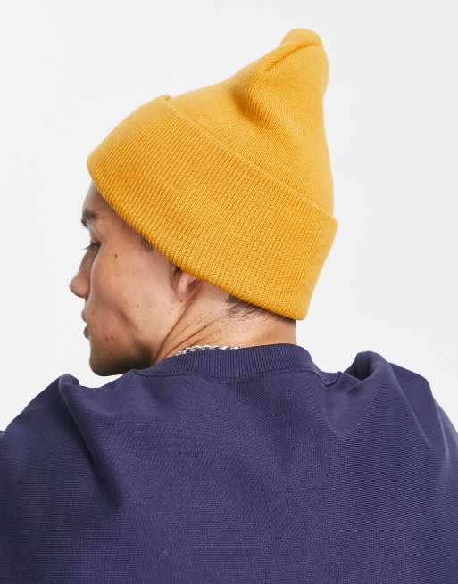 Carhartt store beanie yellow