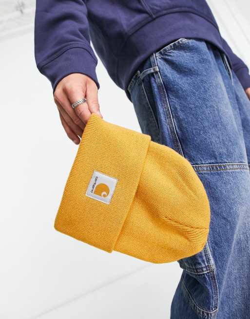 Carhartt 2024 beanie yellow