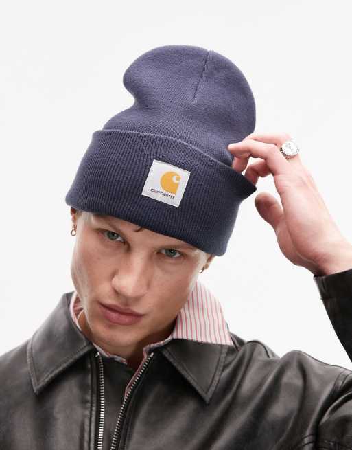 Carhartt WIP - Watch - Beanie van acryl in marineblauw