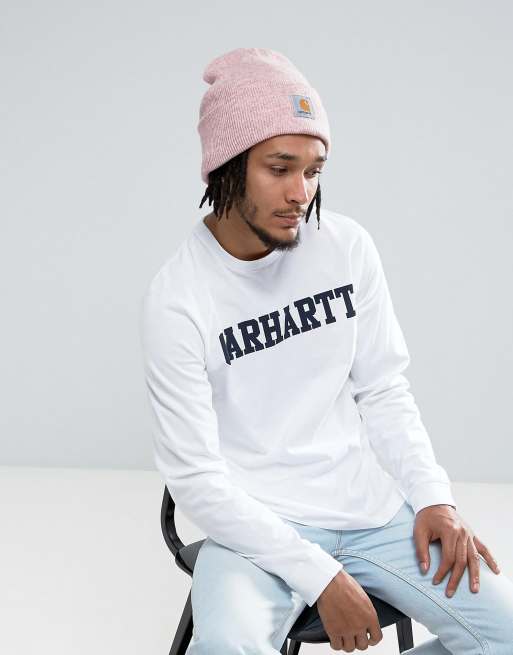 Grey Carhartt WIP Watch Beanie