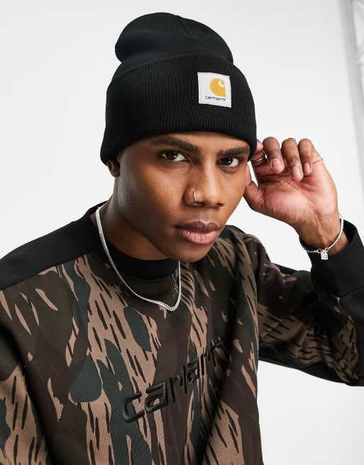 Carhartt WIP – Watch – Czarna czapka beanie