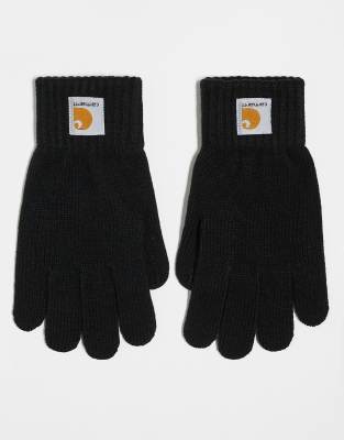 Carhartt WIP Watch gloves in black