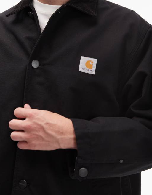Carhartt WIP - Webster - Jas met lange pasvorm in zwart, 5 van 5