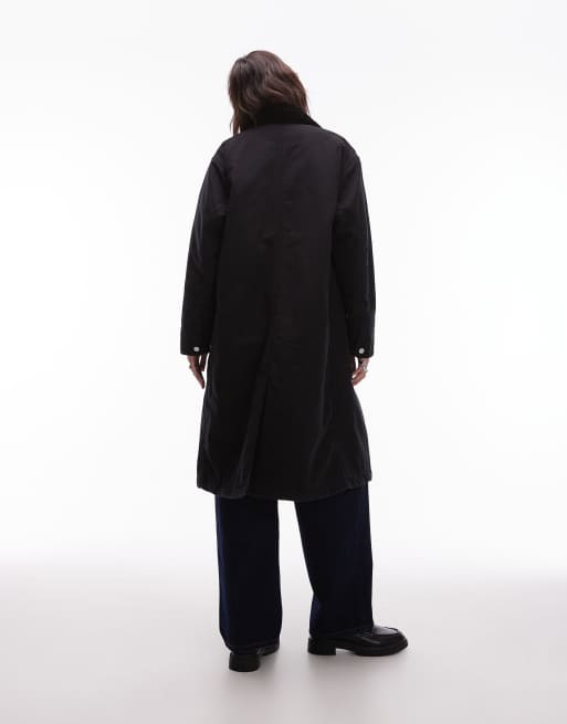 Carhartt WIP - Webster - Sort longline frakke, 3 af 4