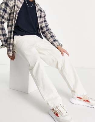 white carhartt jeans