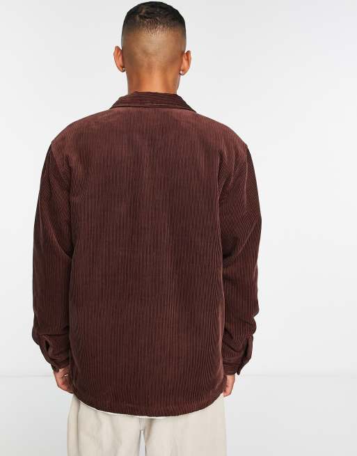 Carhartt WIP – Whitsome – Hemdjacke aus Cord in Braun, 2 von 4