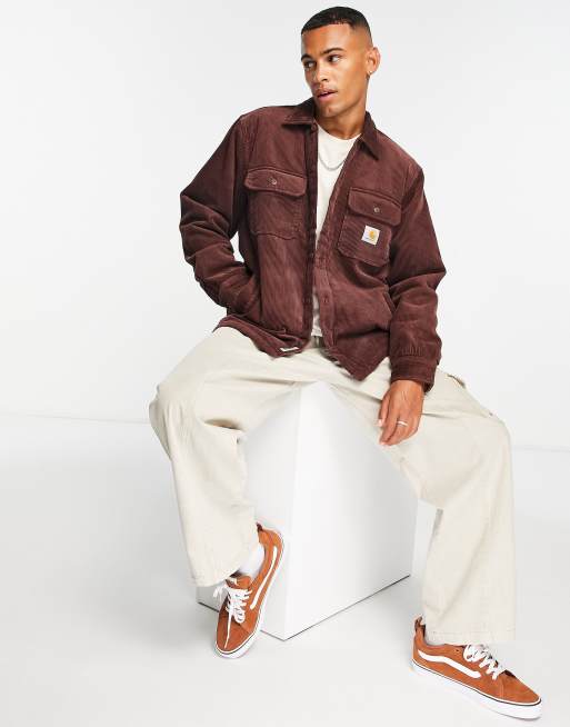 Carhartt WIP – Whitsome – Hemdjacke aus Cord in Braun, 4 von 4