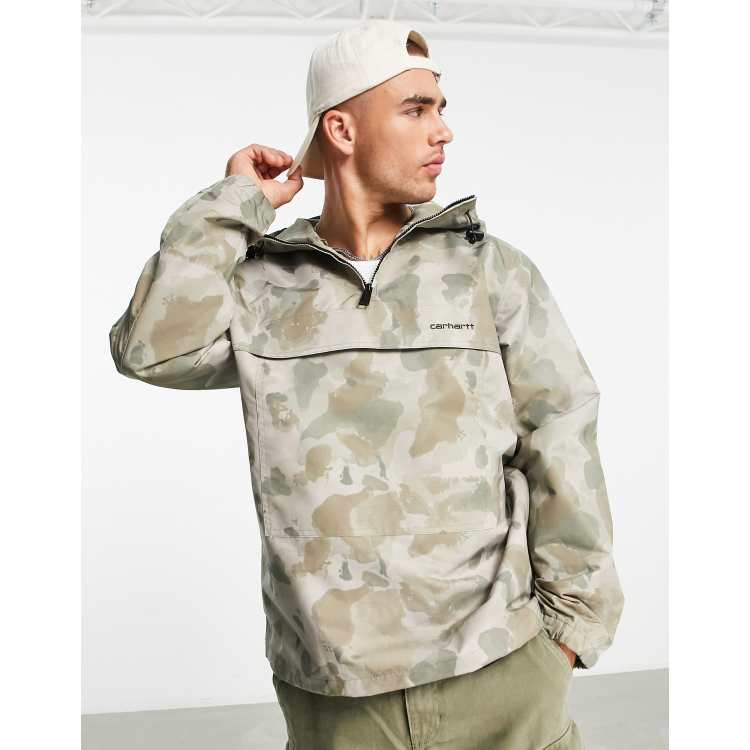 carhartt camo windbreaker