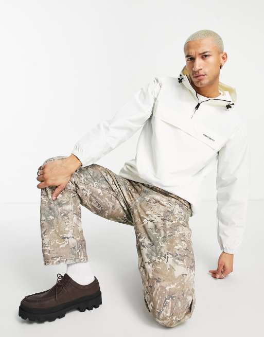 Carhartt WIP windbreaker lightweight jacket in white