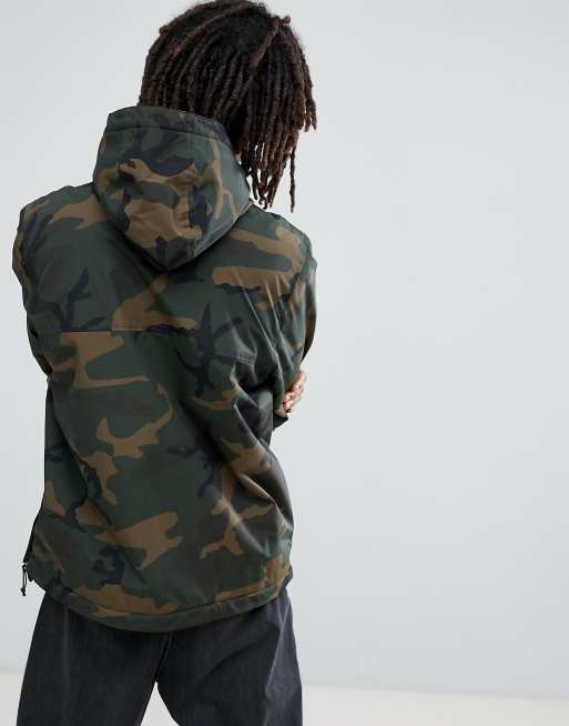 om forladelse Havn Tangle Carhartt WIP Winter Nimbus Overhead Jacket in Camo | ASOS