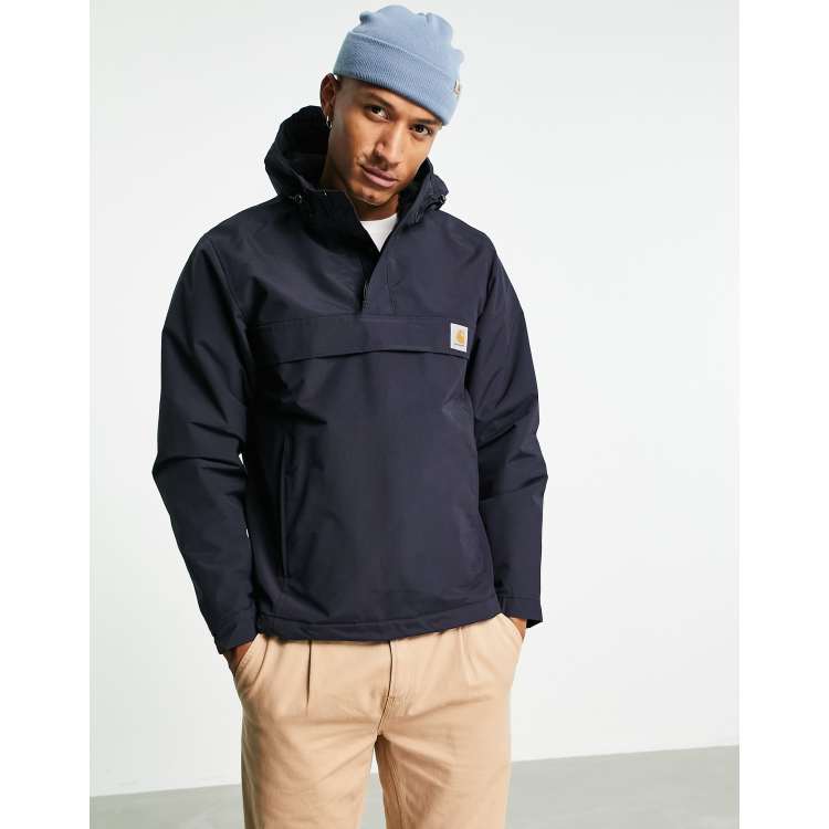 voor Buitenlander eeuw Carhartt WIP Winter Nimbus pullover jacket in navy | ASOS