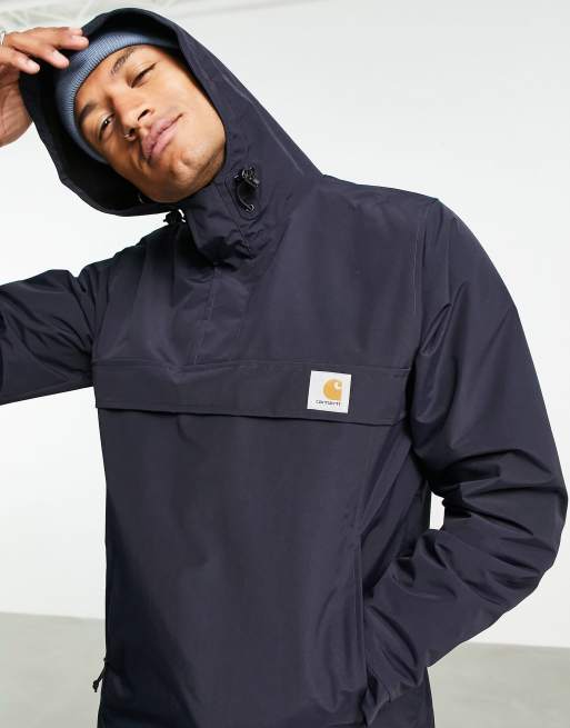 voor Buitenlander eeuw Carhartt WIP Winter Nimbus pullover jacket in navy | ASOS