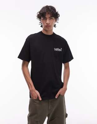 Carhartt WIP - Wiptopia Script - T-shirt ample - Noir